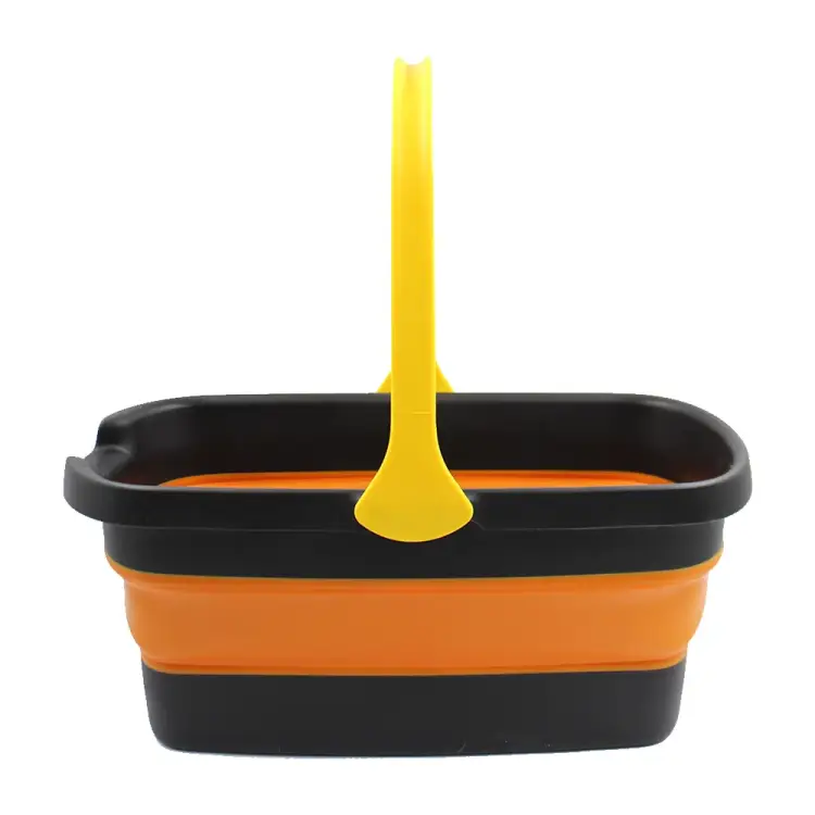 Складное силиконовое ведро для полотеров и швабр Boomjoy FT-08 Складное силиконовое ведро для полотеров и швабр Boomjoy FT-08