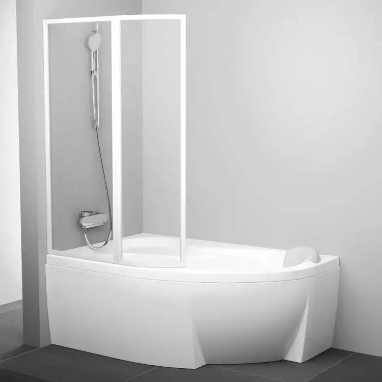 Перегородка-шторка на борт ванны Ravak VSK2 ROSA 170 76L70100Z1