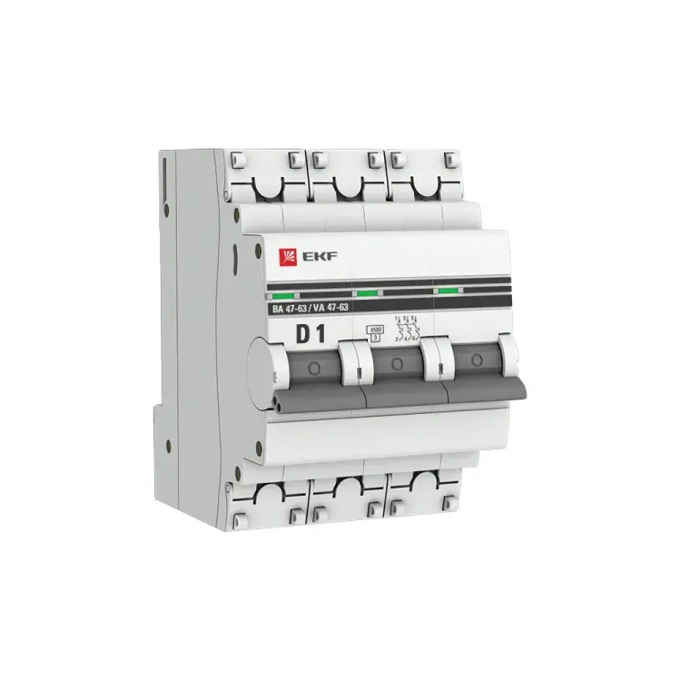 Автоматический выключатель EKF PROxima ВА 47-63 mcb4763-3-01D-pro