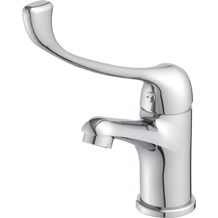 Смеситель для умывальника Lemark Проджект с локтевой рукояткой, хром LM4636C