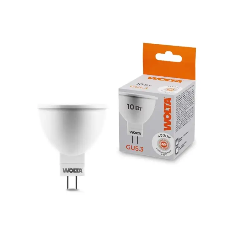 Лампа Wolta 25SMR16-220-10GU5.3 25SMR16-220-10GU5.3