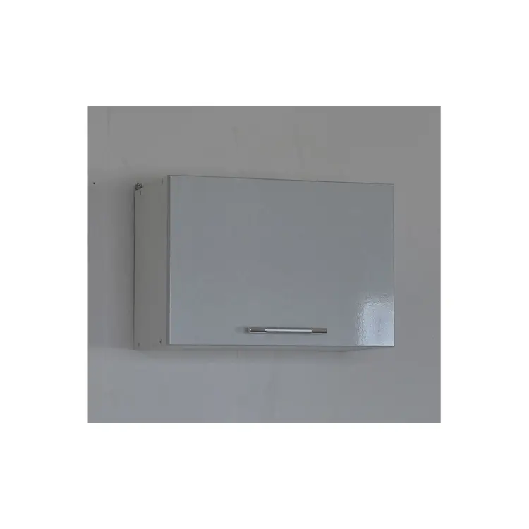 Шкаф хлебница SANTREK 50 серебристый металлик фасад МДФ 58639