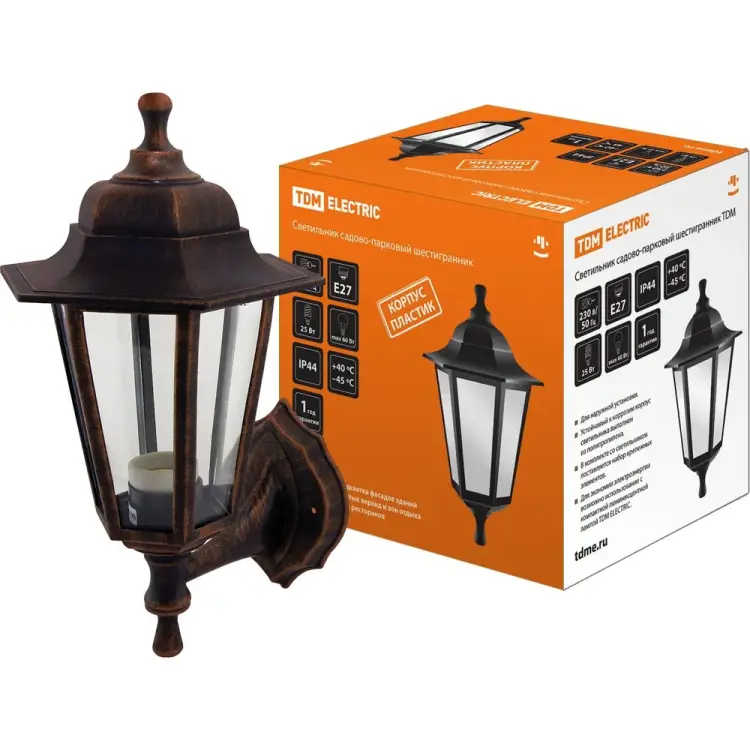 Садово-парковый настенный светильник TDM ELECTRIC НБУ 06-60-001 SQ0330-0721