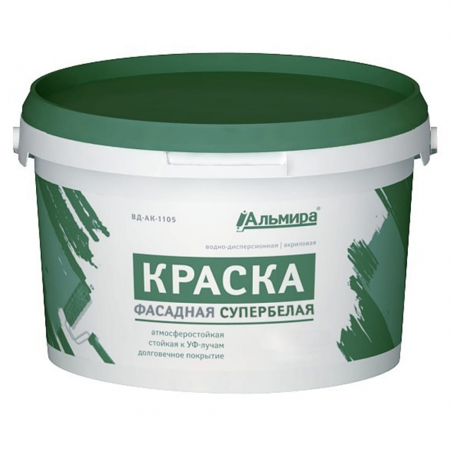 Фасадная краска АЛЬМИРА люкс