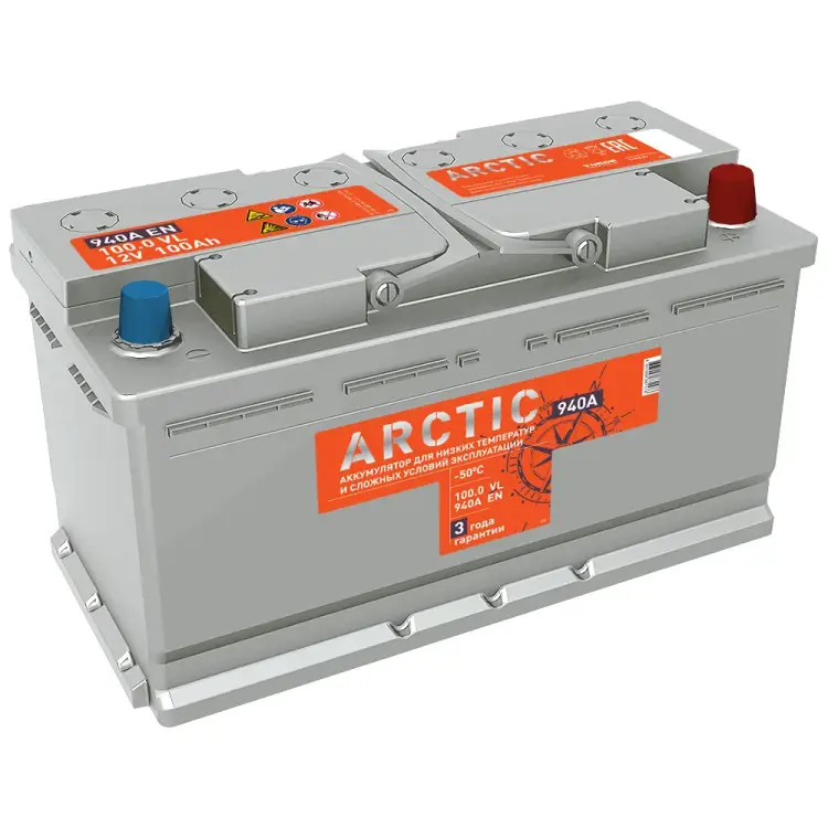 Аккумулятор TITAN ARCTIC 100.0 VL 4607008881578