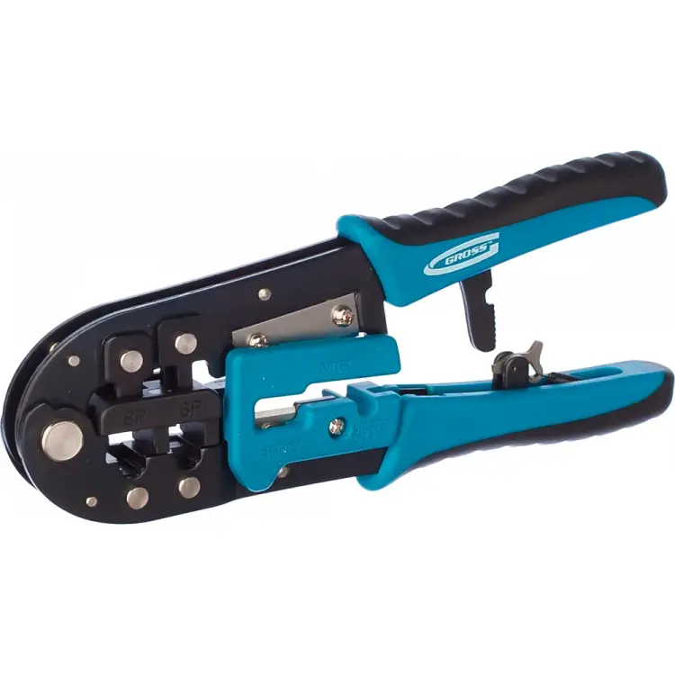 Клещи для обжима телефонных и компьютерных клемм GROSS 17719