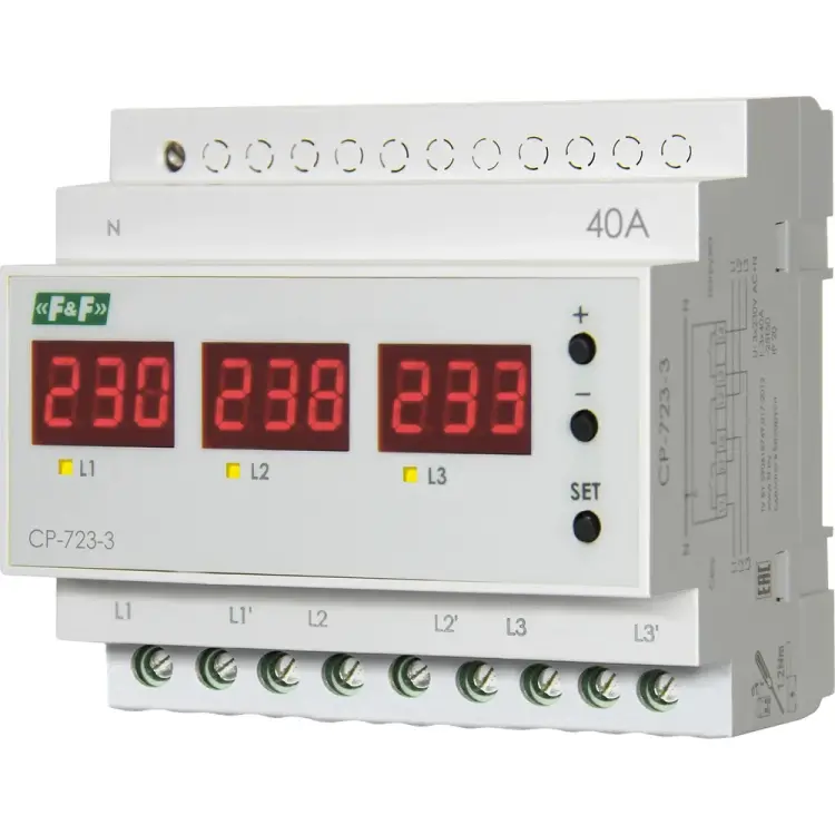 Релле напряжения Евроавтоматика F&F EA04.009.022