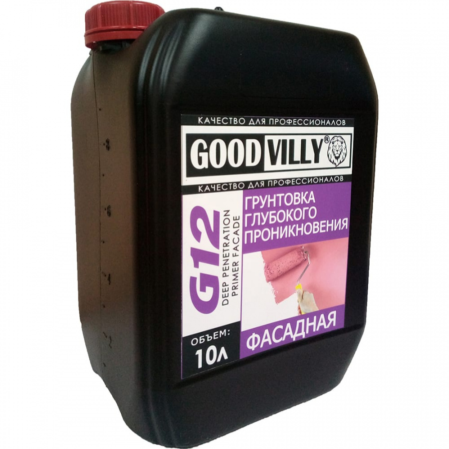 Фасадная грунтовка глубокого проникновения ГАММА G12 Good Villy