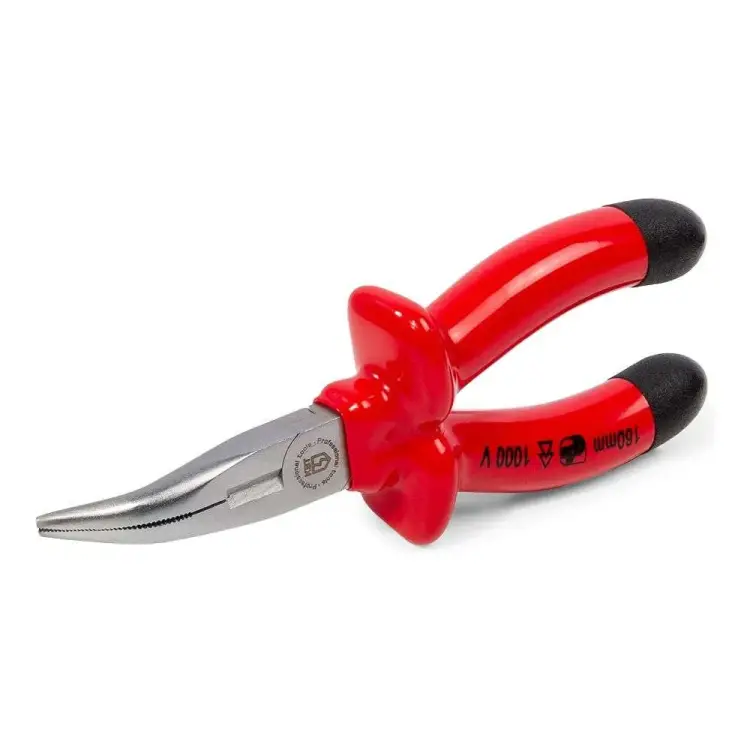 Изогнутые диэлектрические длинногубцы КВТ Эксперт 70357 Изогнутые диэлектрические длинногубцы КВТ Эксперт 70357