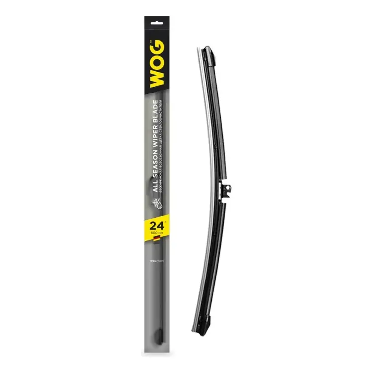 Всесезонная бескаркасная бесшумная щетка стеклоочистителя WOG WGC1409
