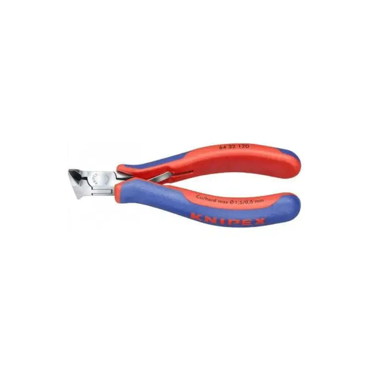 Торцевые кусачки для электроники Knipex KN-6432120 Торцевые кусачки для электроники Knipex KN-6432120