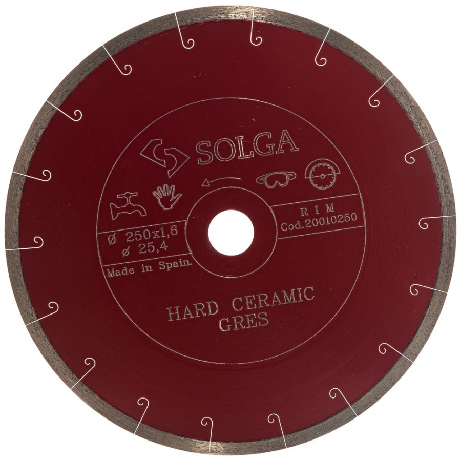 Алмазный диск Solga Diamant HARD CERAMICS