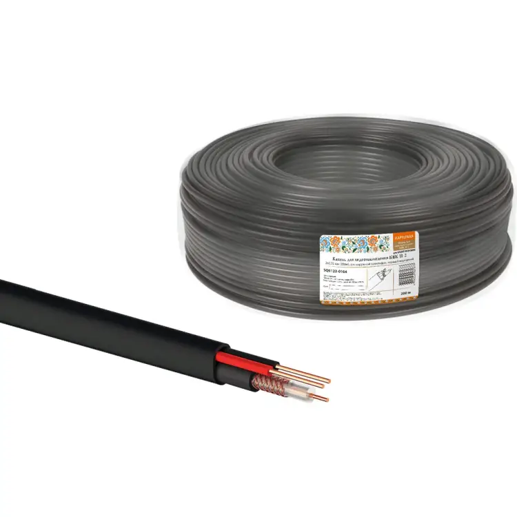 Кабель для видеонаблюдения для наружной прокладки TDM ELECTRIC SQ0123-0104