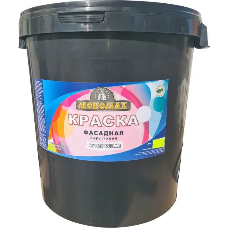 Фасадная краска МОНОМАХ 2крфс40б Фасадная краска МОНОМАХ 2крфс40б