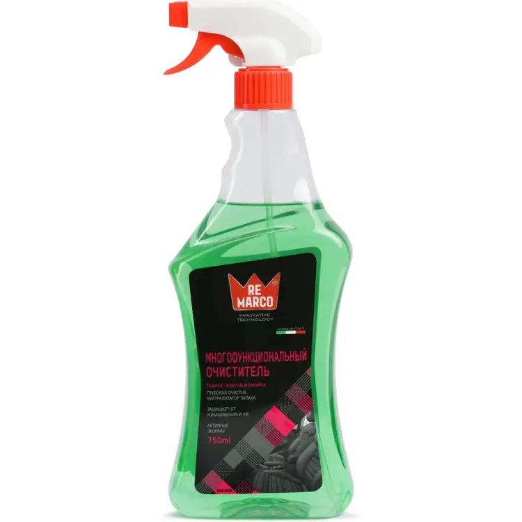 Многофункциональный очиститель для обивки ткани и винила Re Marco RM-905