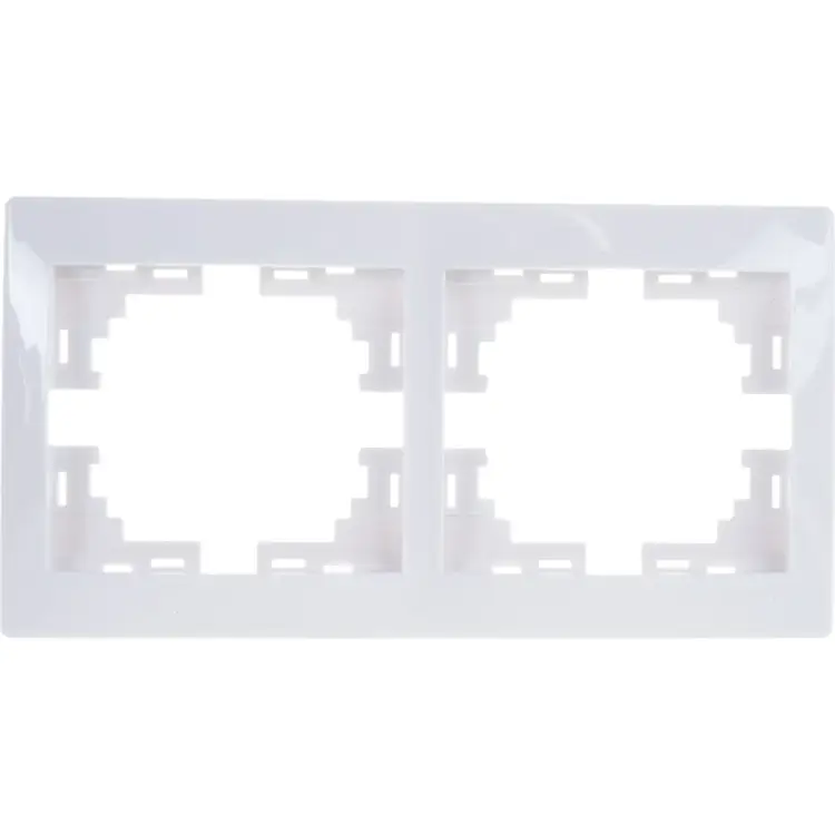 Двухместная горизонтальная рамка Lezard MIRA 701-0200-147