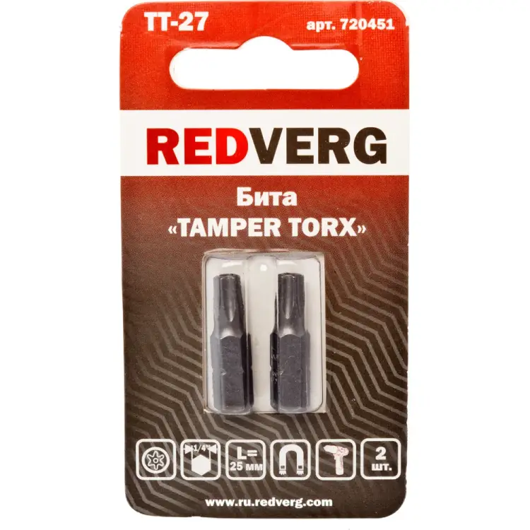 Бита REDVERG 720451 6623499