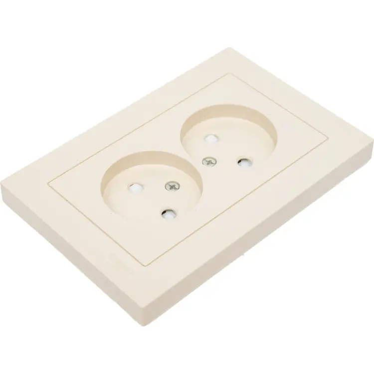 Двойная розетка Systeme Electric AtlasDesign ATN000222