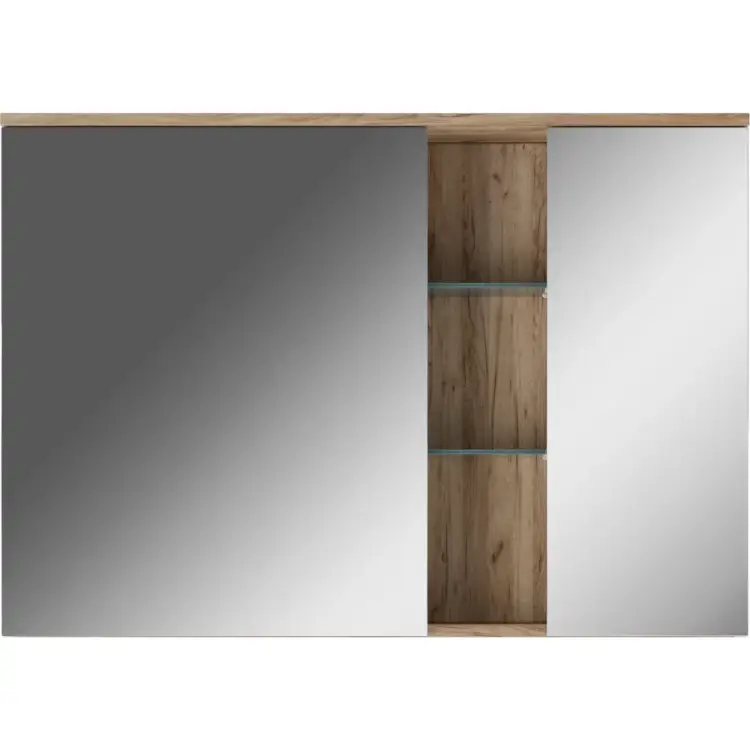 Шкаф зеркало Домино Fortuna 100 DF3107HZ