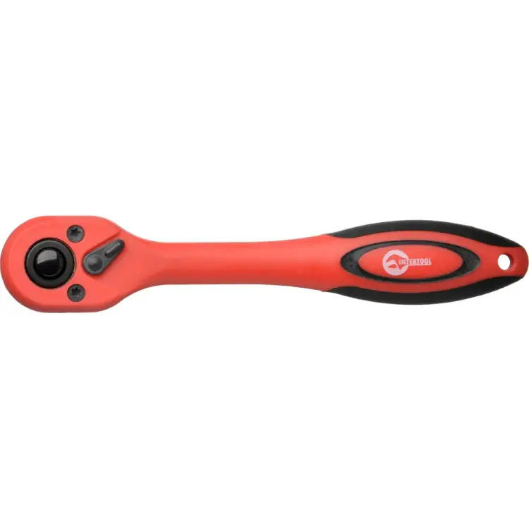 С храповым механизмом рукоятка INTERTOOL Professional HT-2112