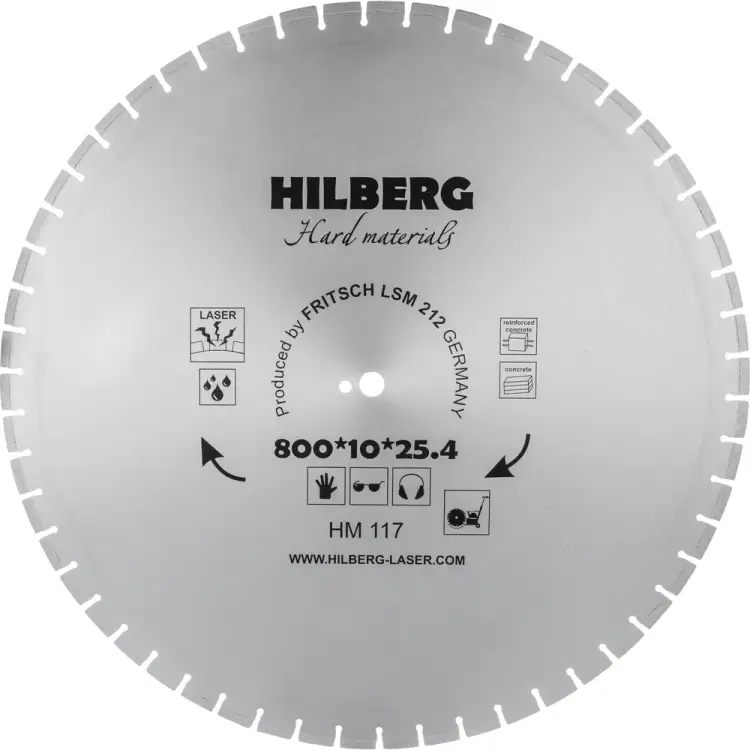 Отрезной алмазный диск Hilberg Hilberg Hard Materials HM117 Отрезной алмазный диск Hilberg Hilberg Hard Materials HM117