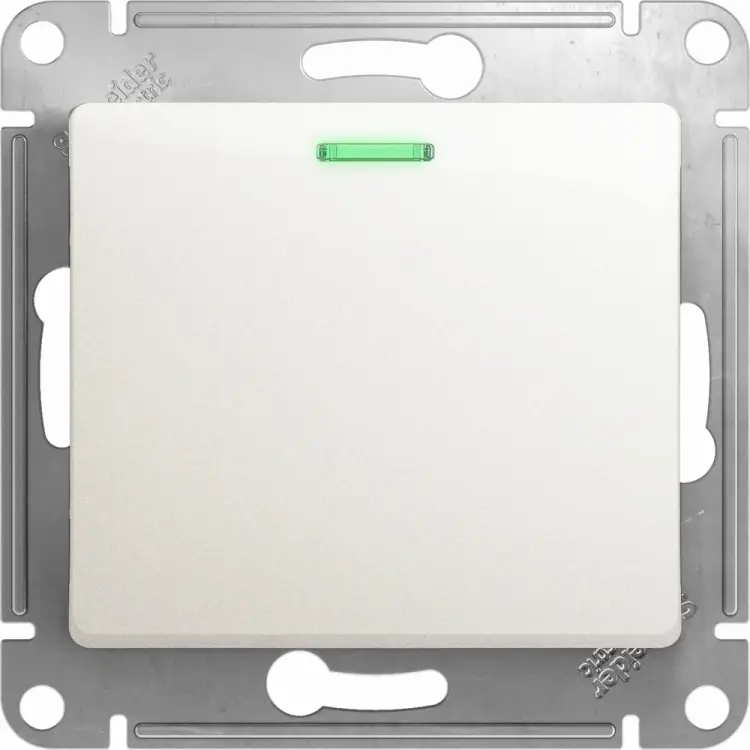 Одноклавишный механизм выключателя Systeme Electric Glossa GSL000613