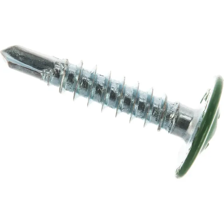 Саморез-сверло КРЕП-КОМП 4,2х19 RAL6002 (1000 шт.) пшс196002