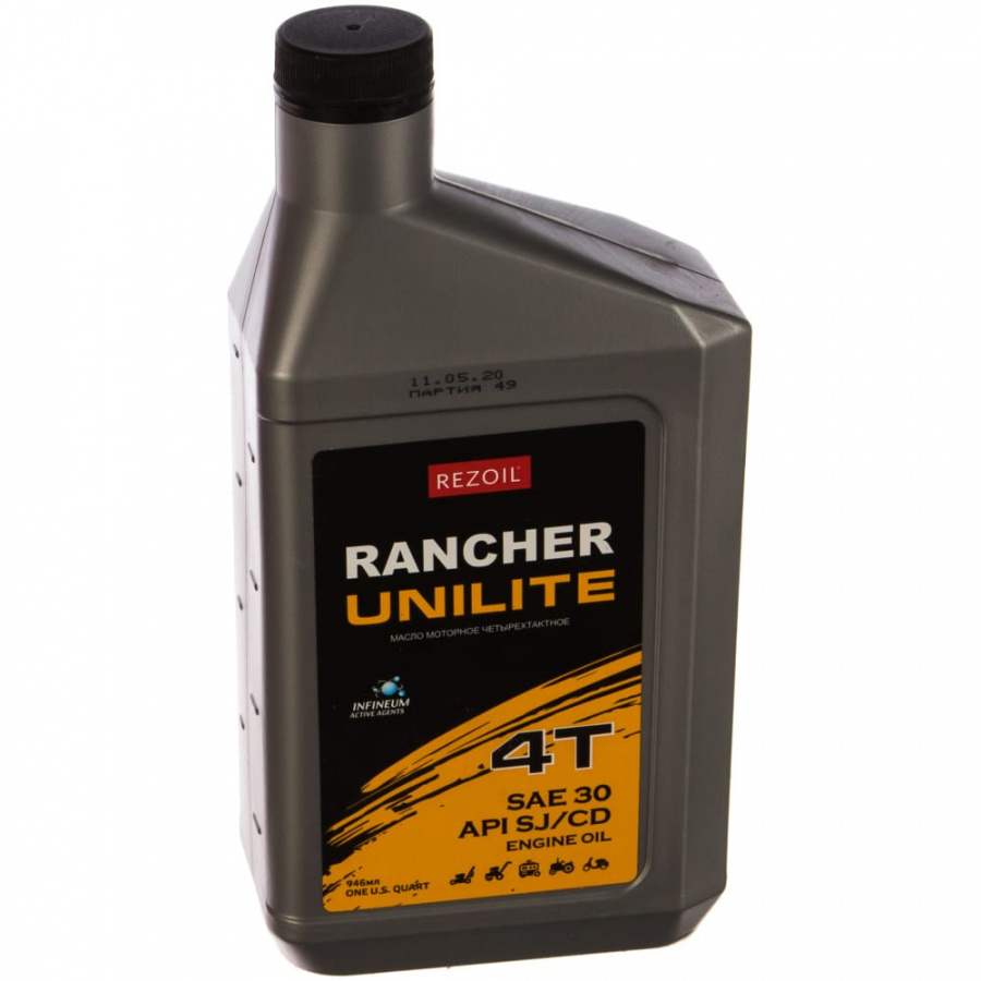 Четырехтактное минеральное масло REZOIL REZOIL Rancher UNILITE