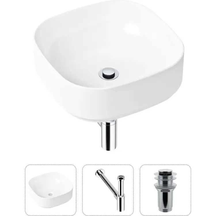 Накладная раковина для ванной Lavinia Boho Bathroom Sink Slim 21520221