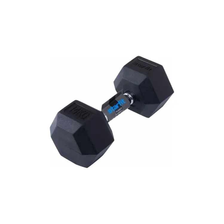 Гексагональная обрезиненная гантель Starfit DB-301 УТ-00019793
