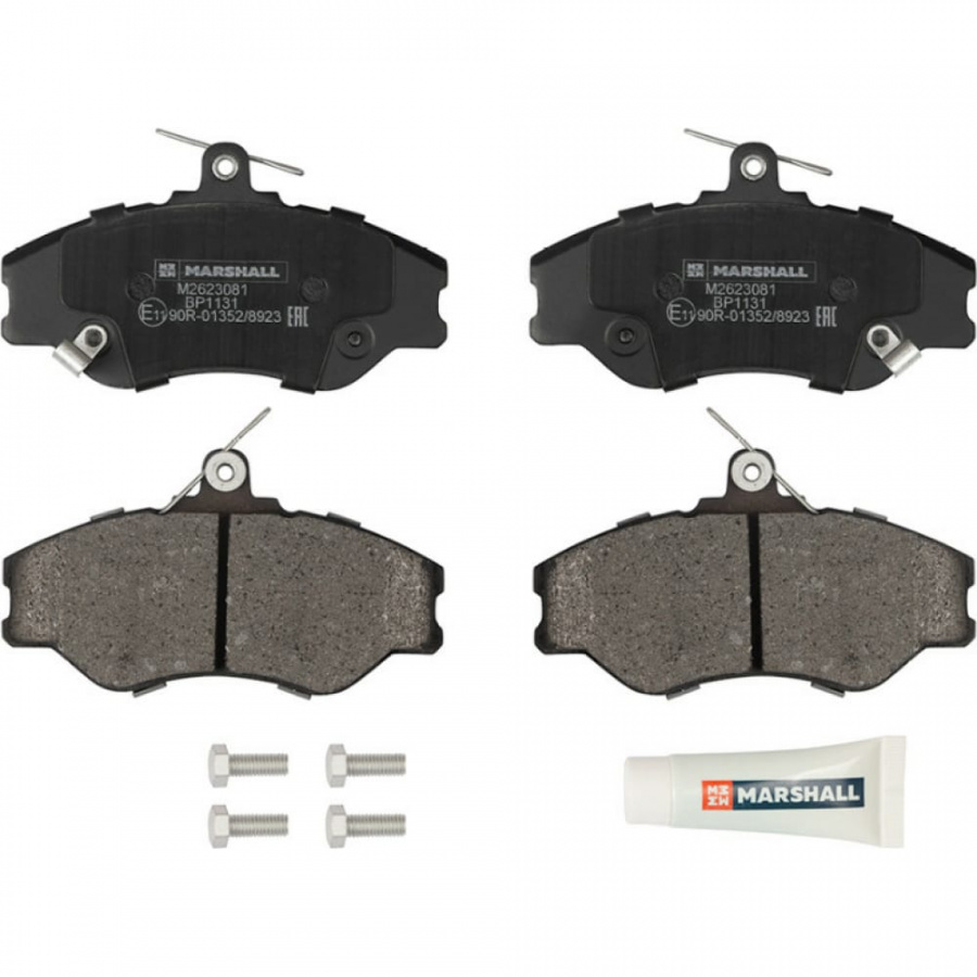 Дисковые передние тормозные колодки Hyundai Porter I 94-/H100 93- MARSHALL M2623081
