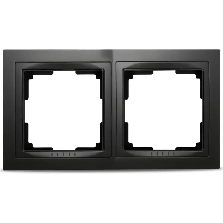 Двухместная рамка Smartbuy Нептун SBE-05b-Plastic-FR-2