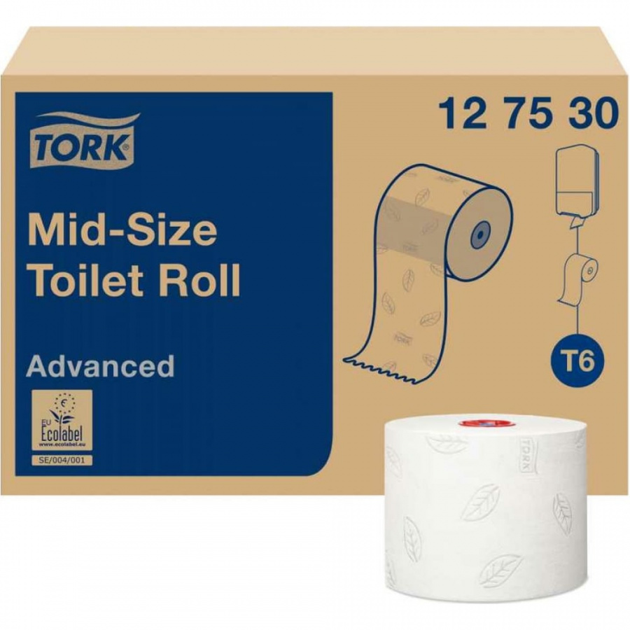 Двухслойная туалетная бумага TORK Advanced