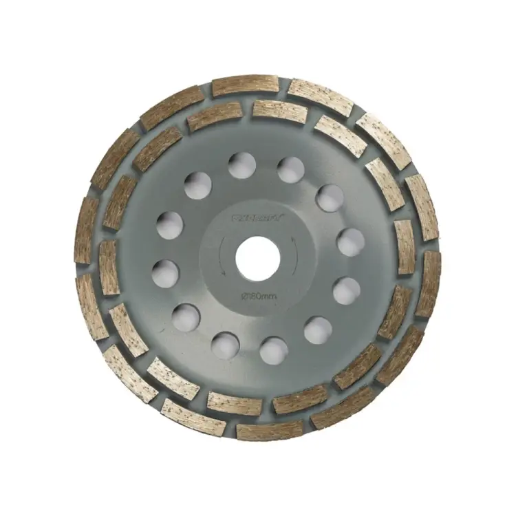 Шлифовальная двухрядная алмазная чашка OXCRAFT PO000134218 Шлифовальная двухрядная алмазная чашка OXCRAFT PO000134218