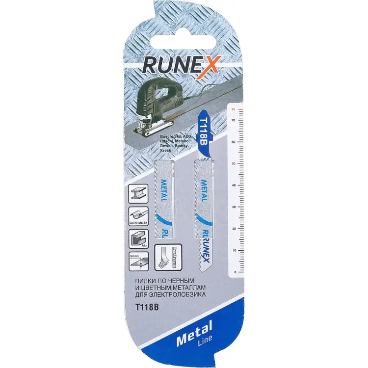 Пилки Runex T118B 555002-2 Пилки Runex T118B 555002-2