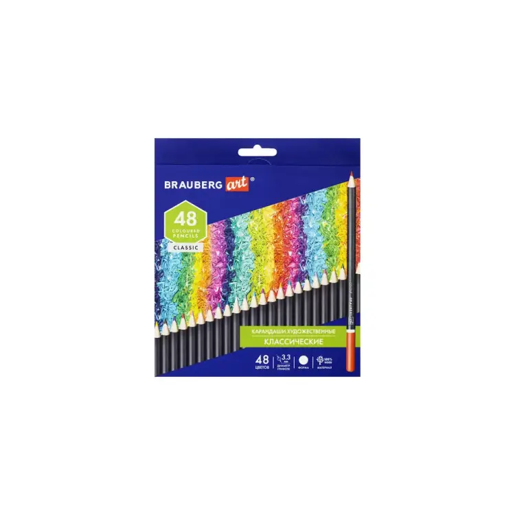 Художественные цветные карандаши BRAUBERG ART CLASSIC 181539