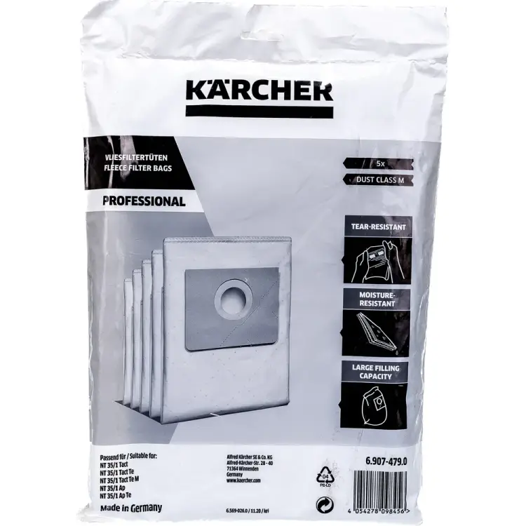Мешки Karcher 6.907-479 Мешки Karcher 6.907-479