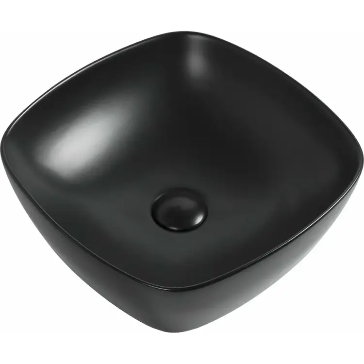 Накладная керамическая раковина Aquanet TREND-1-MB 00273684