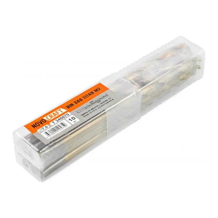 Длинное сверло по металлу NOVOCRAFT T340070102156