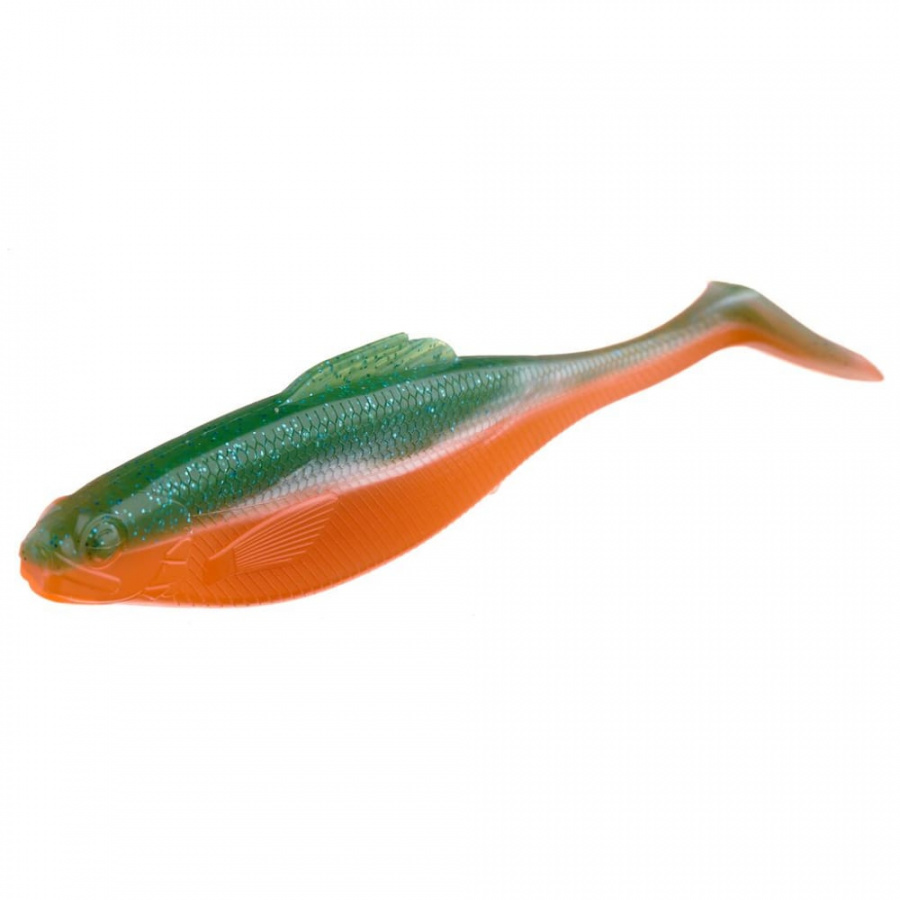 Съедобные искусственные виброхвосты Lucky John LJ Pro Series ROACH PADDLE TAIL