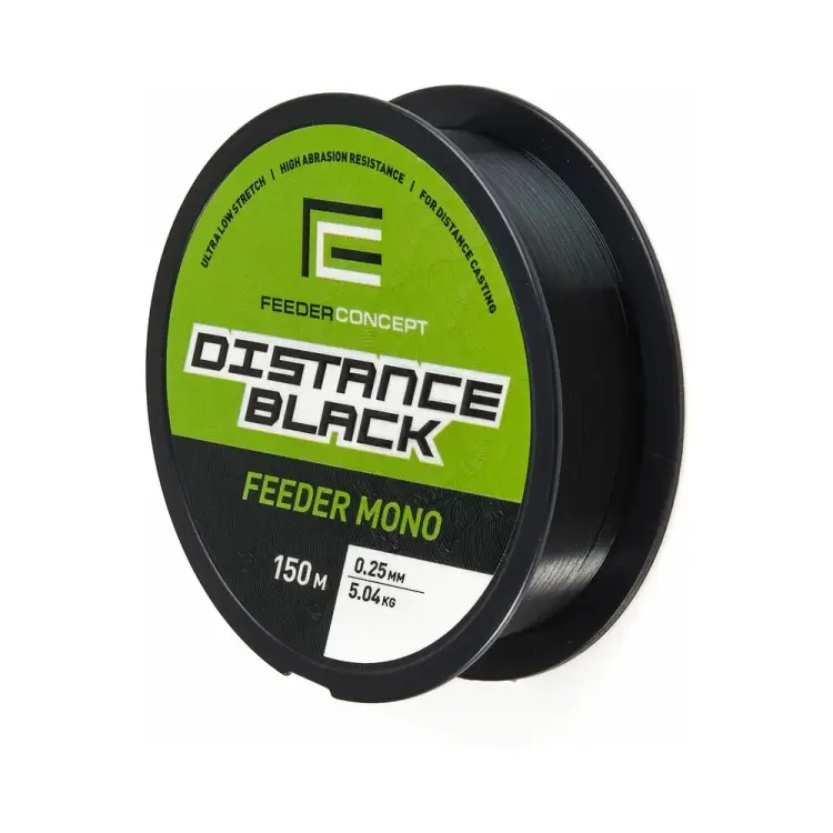 Монофильная леска FEEDER CONCEPT Distance Black FC4001-025