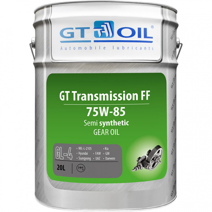 Масло GT OIL Transmission FF SAE 75W-85 API GL-4