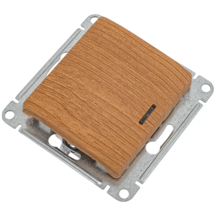 Одноклавишный переключатель Systeme Electric Glossa GSL000563