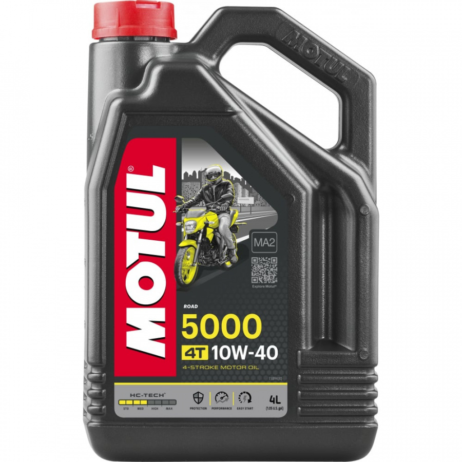 Моторное масло MOTUL 5000 4T SAE 10W40