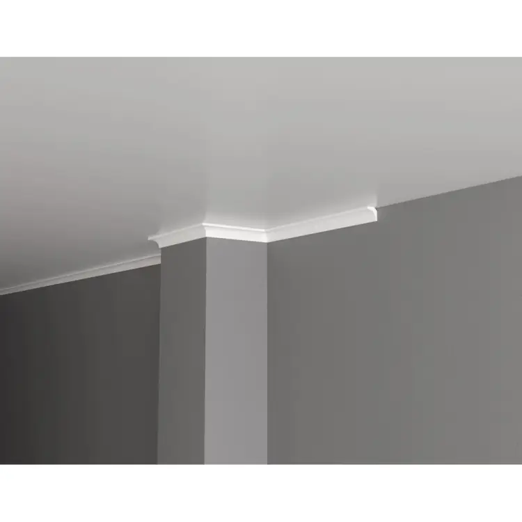Ударопрочный влагостойкий потолочный карниз под покраску Decor-Dizayn DD26