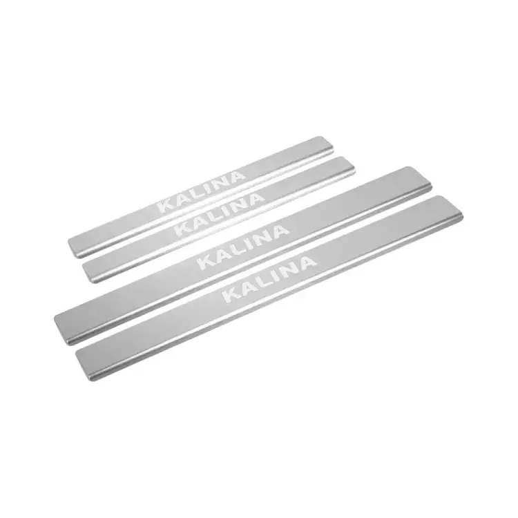 Накладки порогов Lada Kalina 2013 - 2018 AutoMax AMLAKAL01