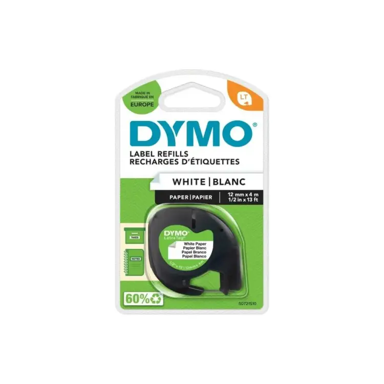 Бумажная лента для LetraTag Dymo S0721510 DYMO91220