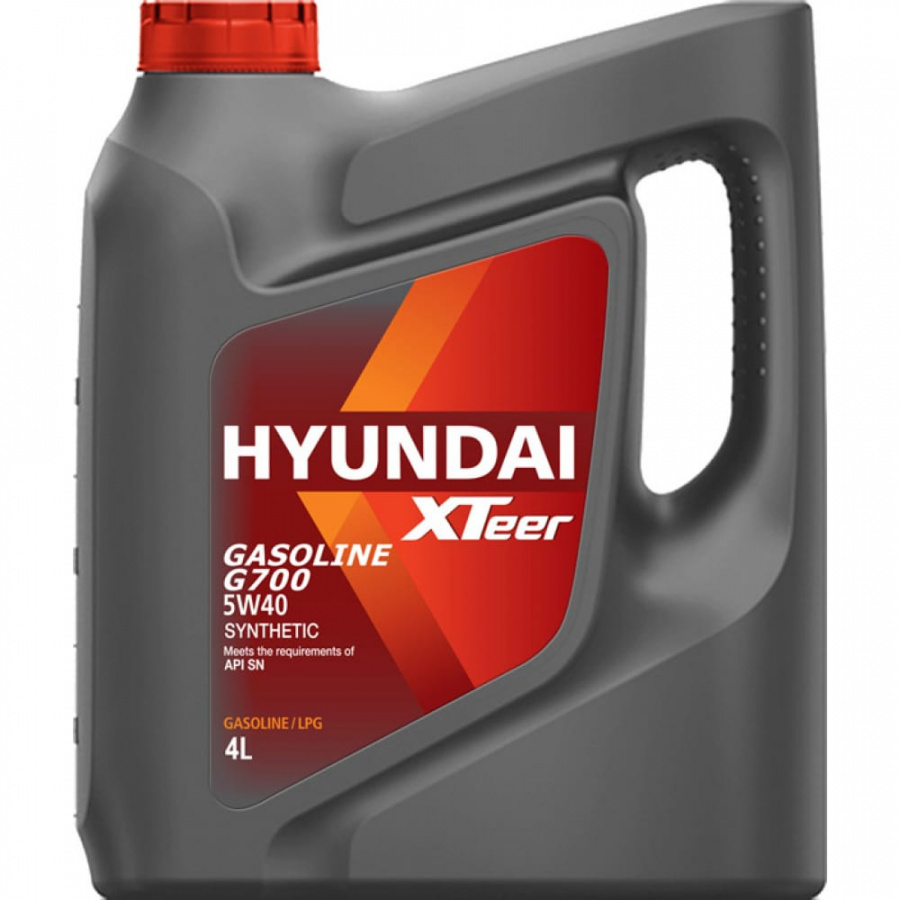 Синтетическое моторное масло HYUNDAI XTeer XTeer Gasoline G700 5W40 SN