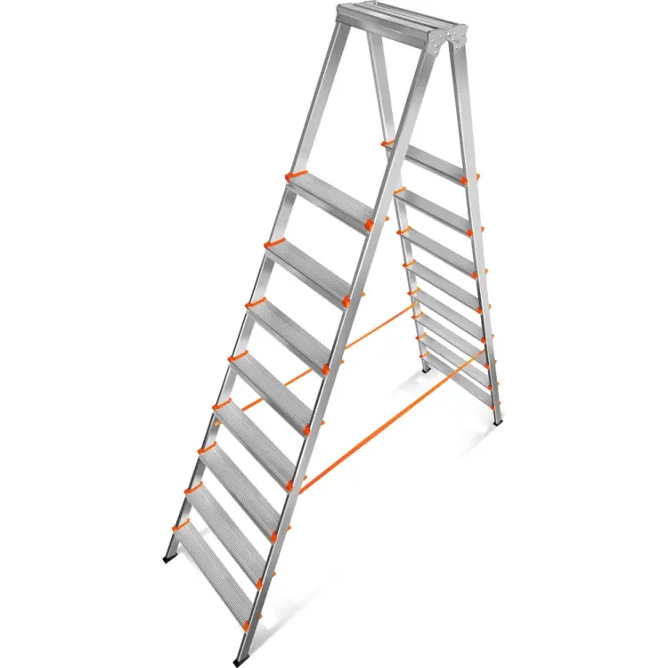 Алюминиевая стремянка Эйфель Мастер 80 - 208 Алюминиевая стремянка Эйфель Мастер 80 - 208