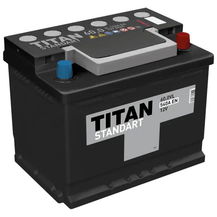 Аккумулятор TITAN STANDART 60.0 VL 4607008882179